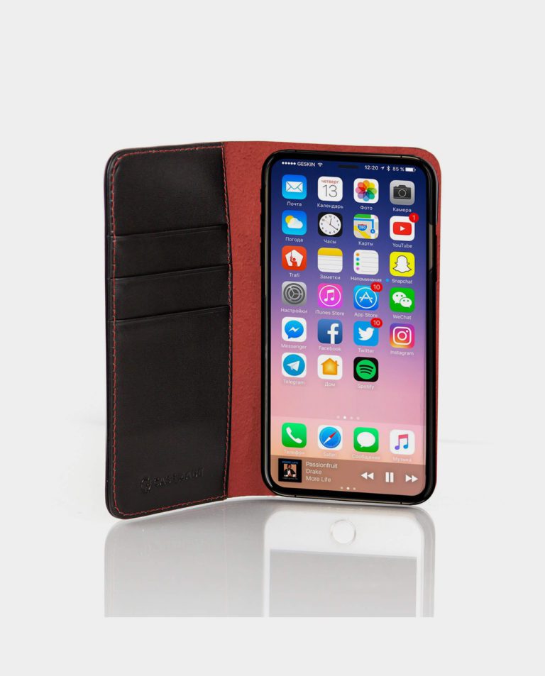 Apple iPhone X/XS Leather Wallet Limited Edition