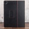Apple iPad Pro 12.9 Leather Case Black Back - Casemade