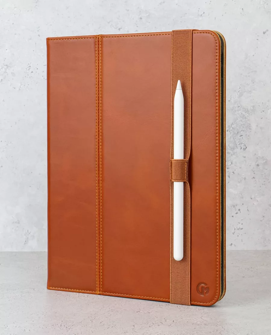 ipad pro 11 leather case with pencil strap
