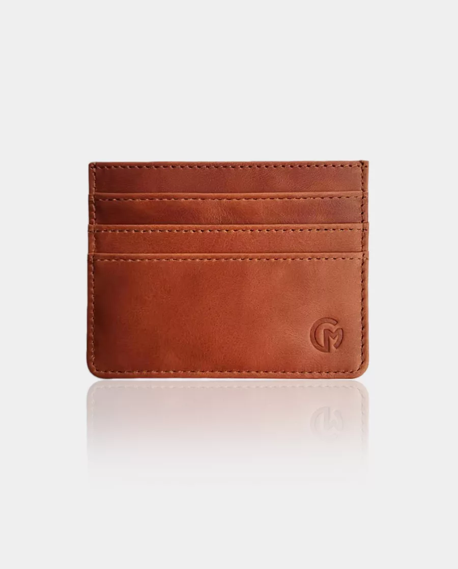 Case Mades's Leather Card Holder Brown
