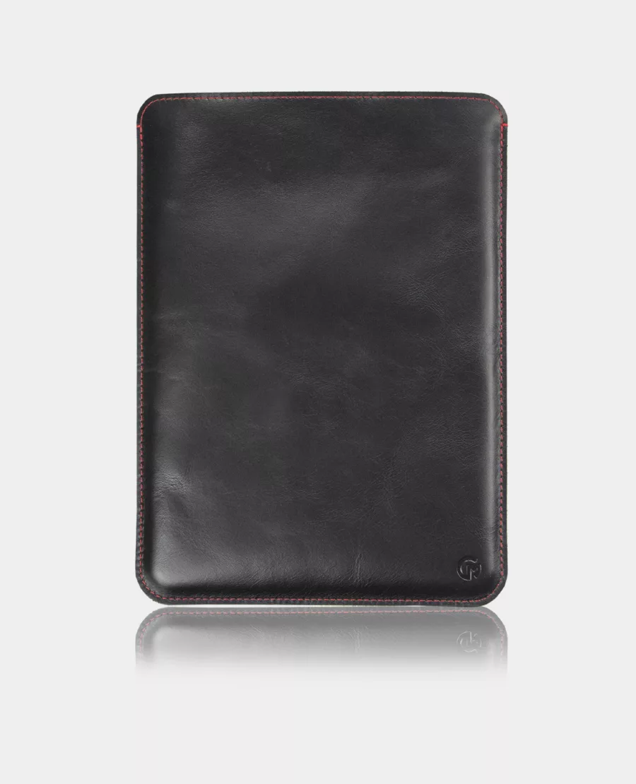 Soft Wool Lining Apple iPad Leather Sleeve Case