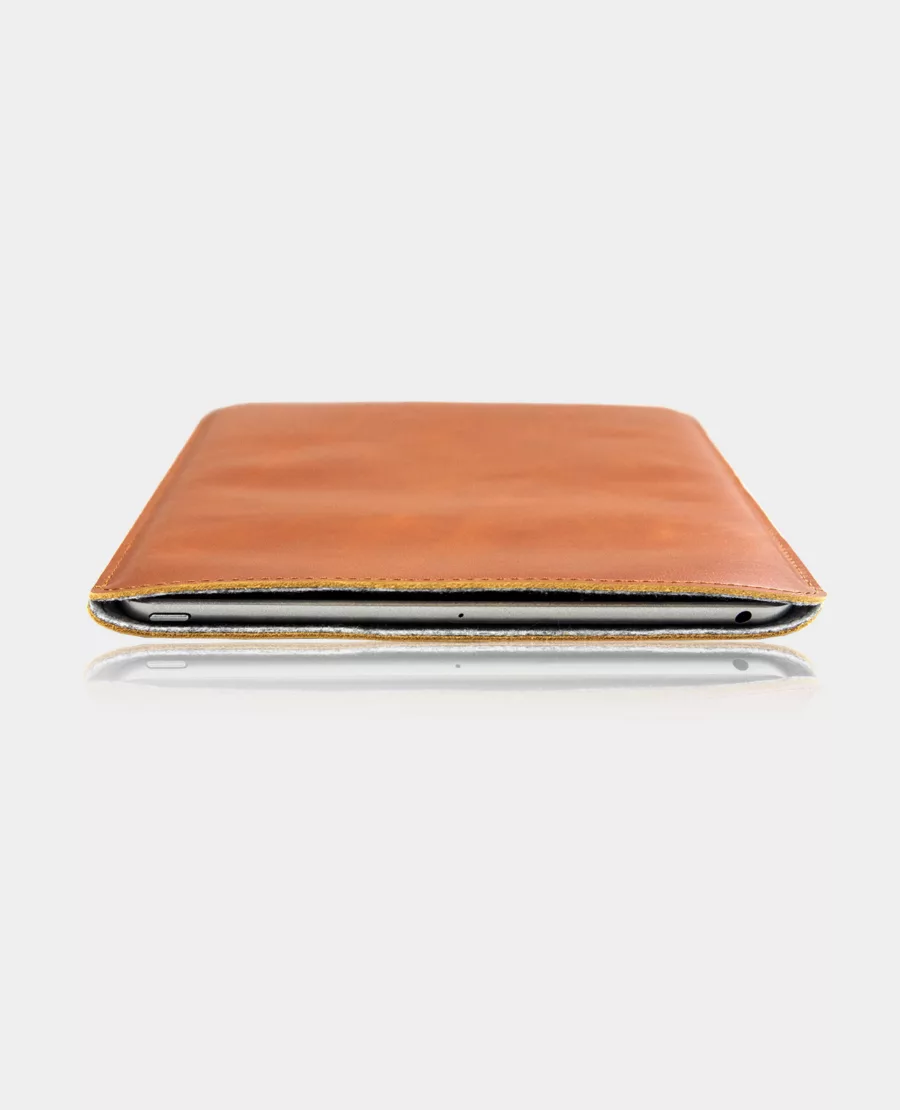 Casemade iPad 10.2 Leather Sleeve Tan