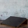 leather ipad case tan with stand